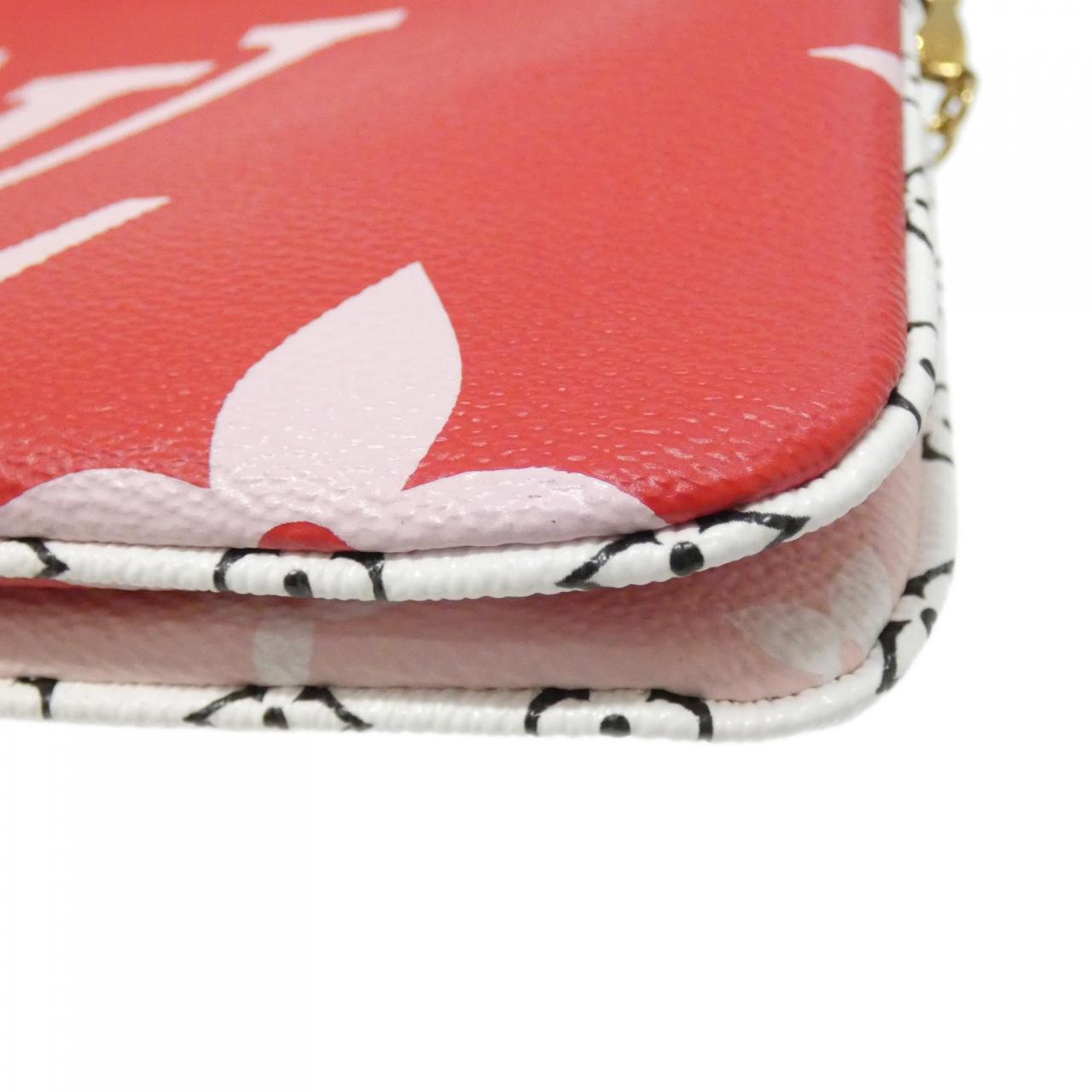 ルイヴィトン モノグラム ジャイアント ポシェット ドゥーブル ジップ M67561 ショルダーバッグ