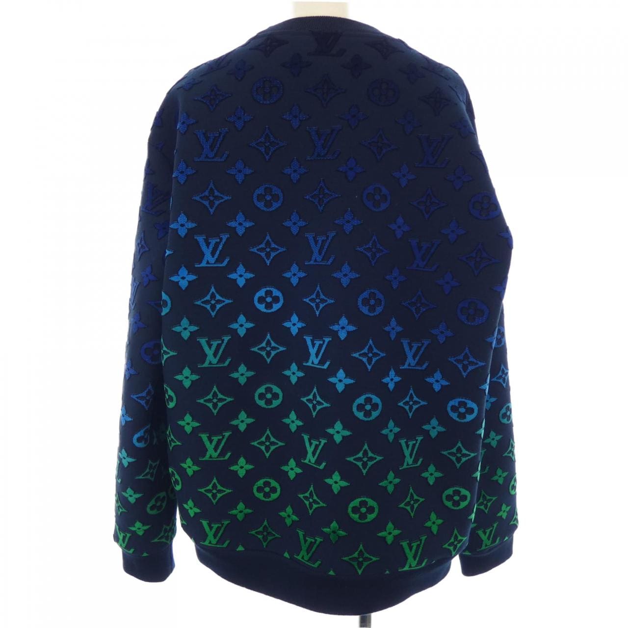 LOUIS VUITTON Vuitton Gradient Monogram Fil Coupe Sweatshirt HMY12WI06