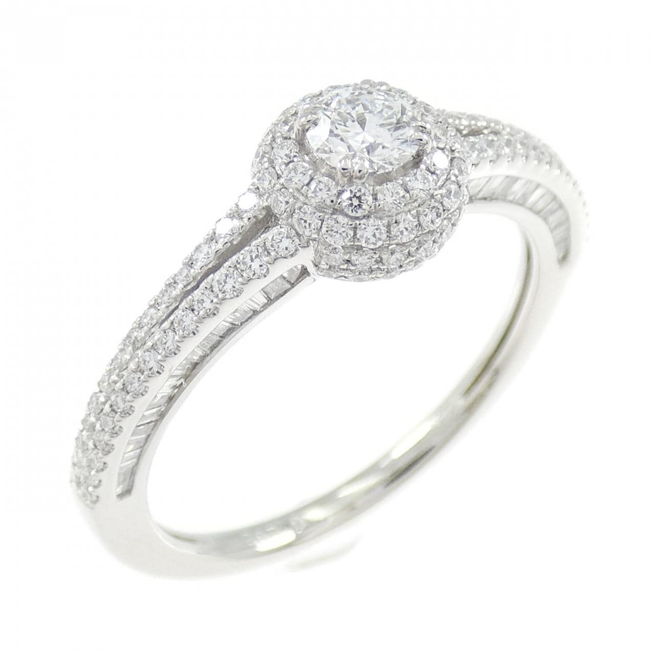 PT950 ダイヤモンド リング 0.203CT D IF EXT
