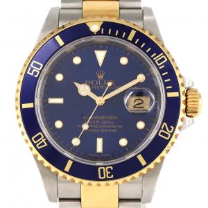 【ノーメンテナンス還元価格】ロレックス サブマリーナーデイト 16613 SSxYG 自動巻 Y番
