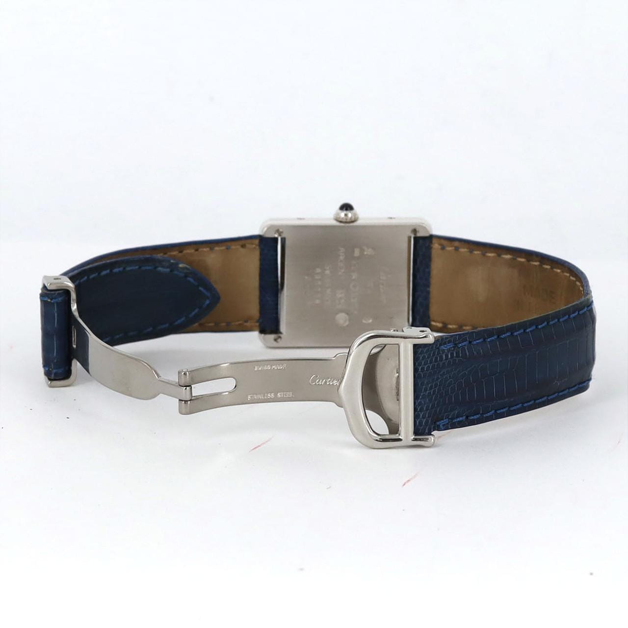 【ノーメンテナンス還元価格】カルティエ マストタンクLM W1001465 シルバー クォーツ