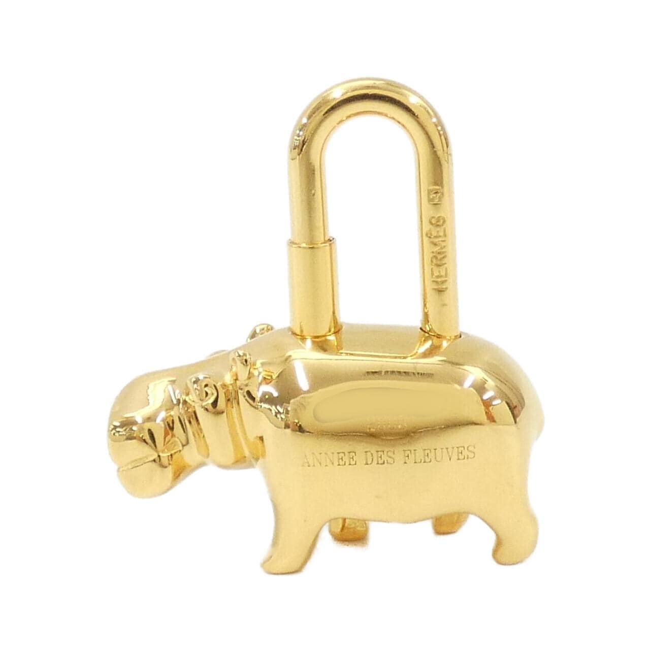 エルメス HIPPO カデナ 044488CC キーホルダー