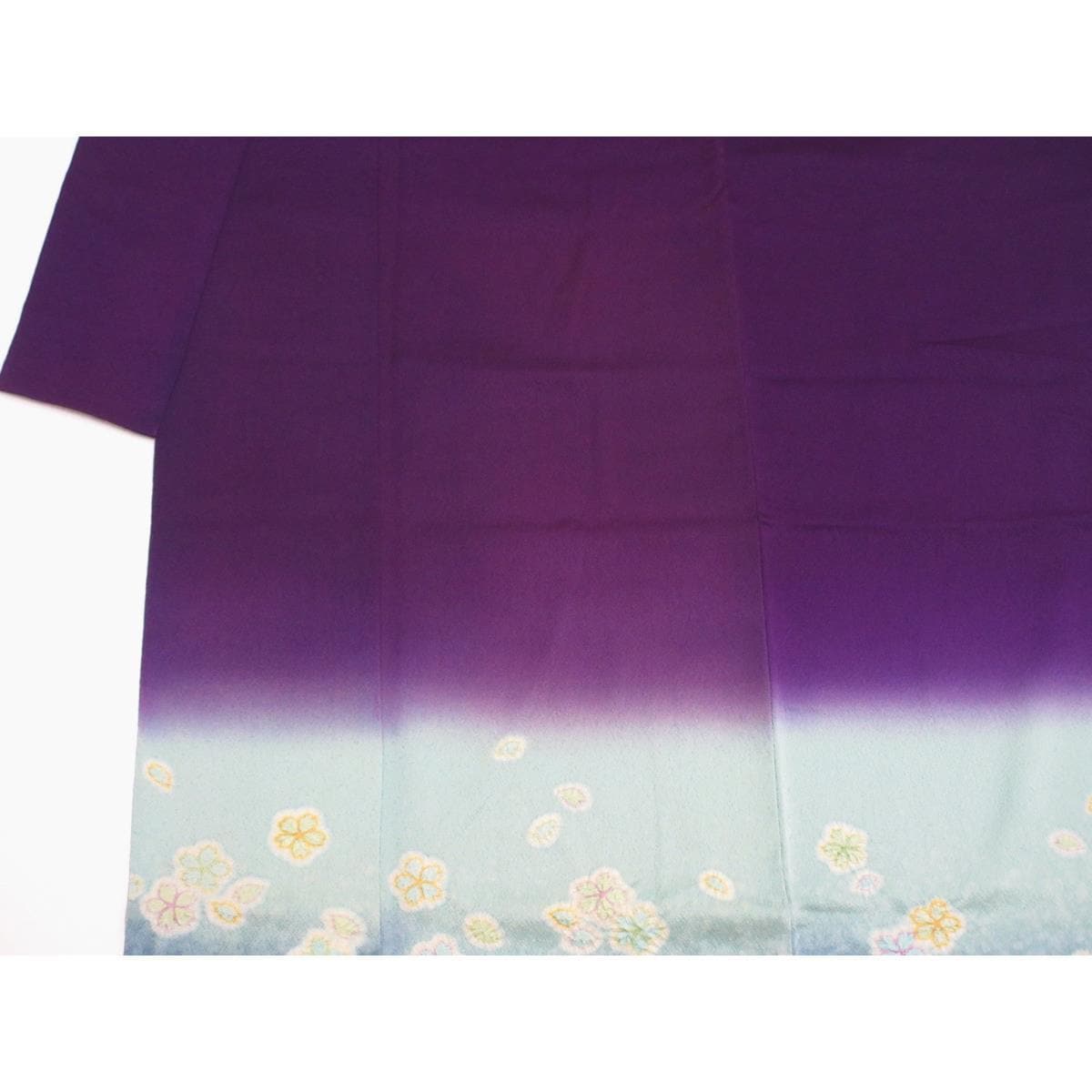 振袖　絞り加工ボカシ染　Ｓサイズ