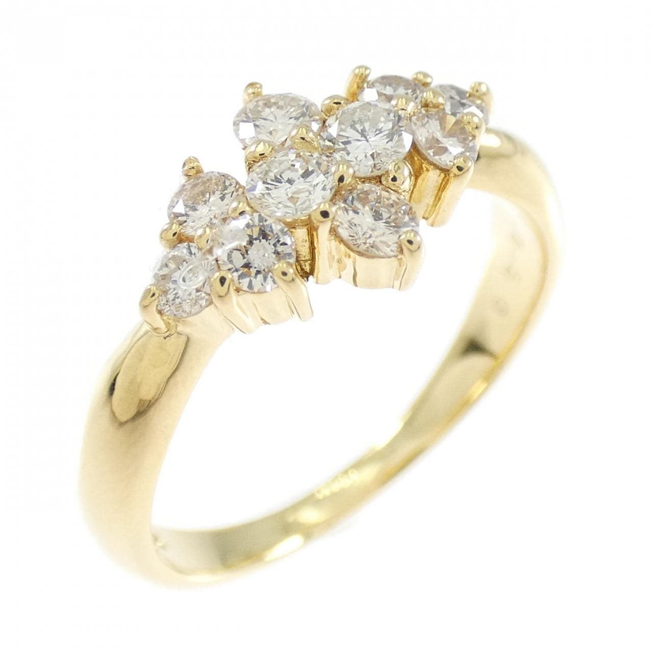K18YG ダイヤモンド リング 0.50CT