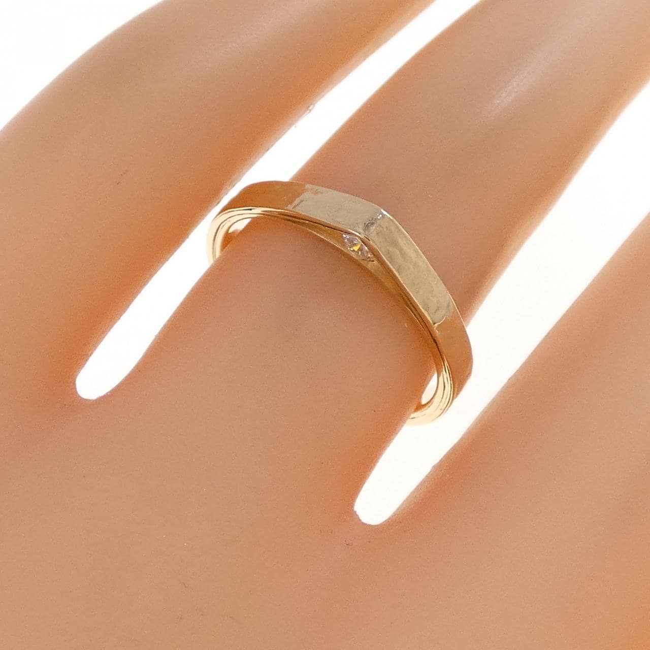 750PG ダイヤモンド リング