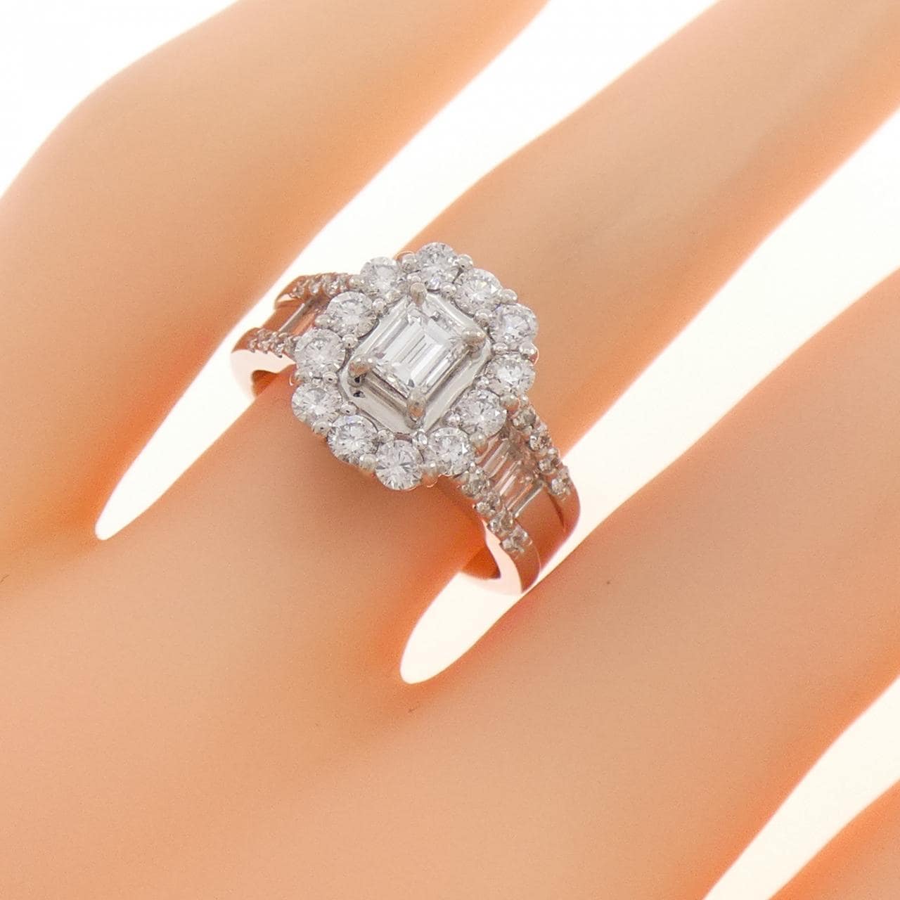 PT900 ダイヤモンド リング 0.306CT