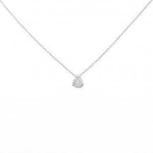 PT850 ソリティア ダイヤモンド ネックレス 0.270CT