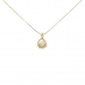 K18YG ダイヤモンド ネックレス 0.10CT