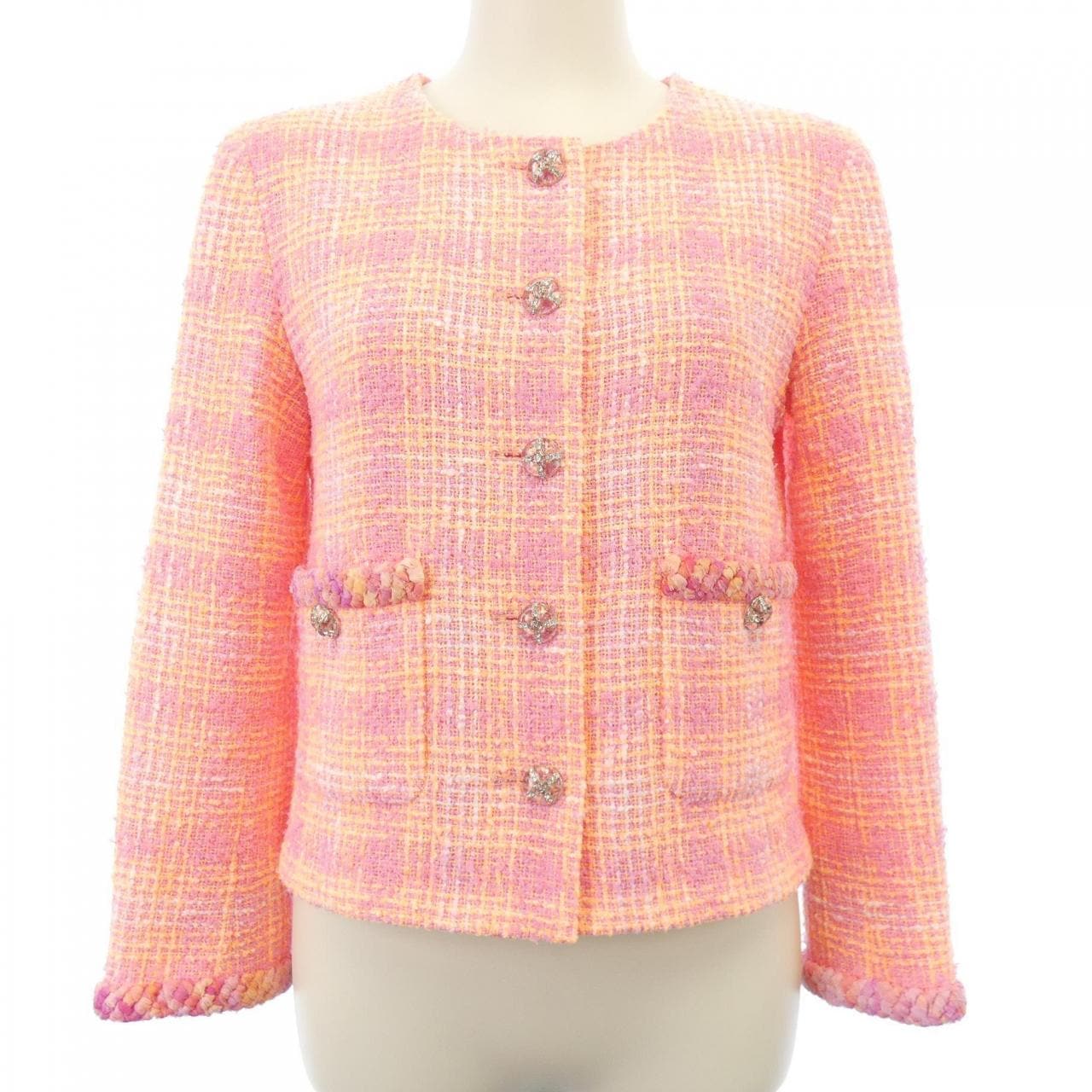 シャネル CHANEL P76339V68218 ノーカラージャケット