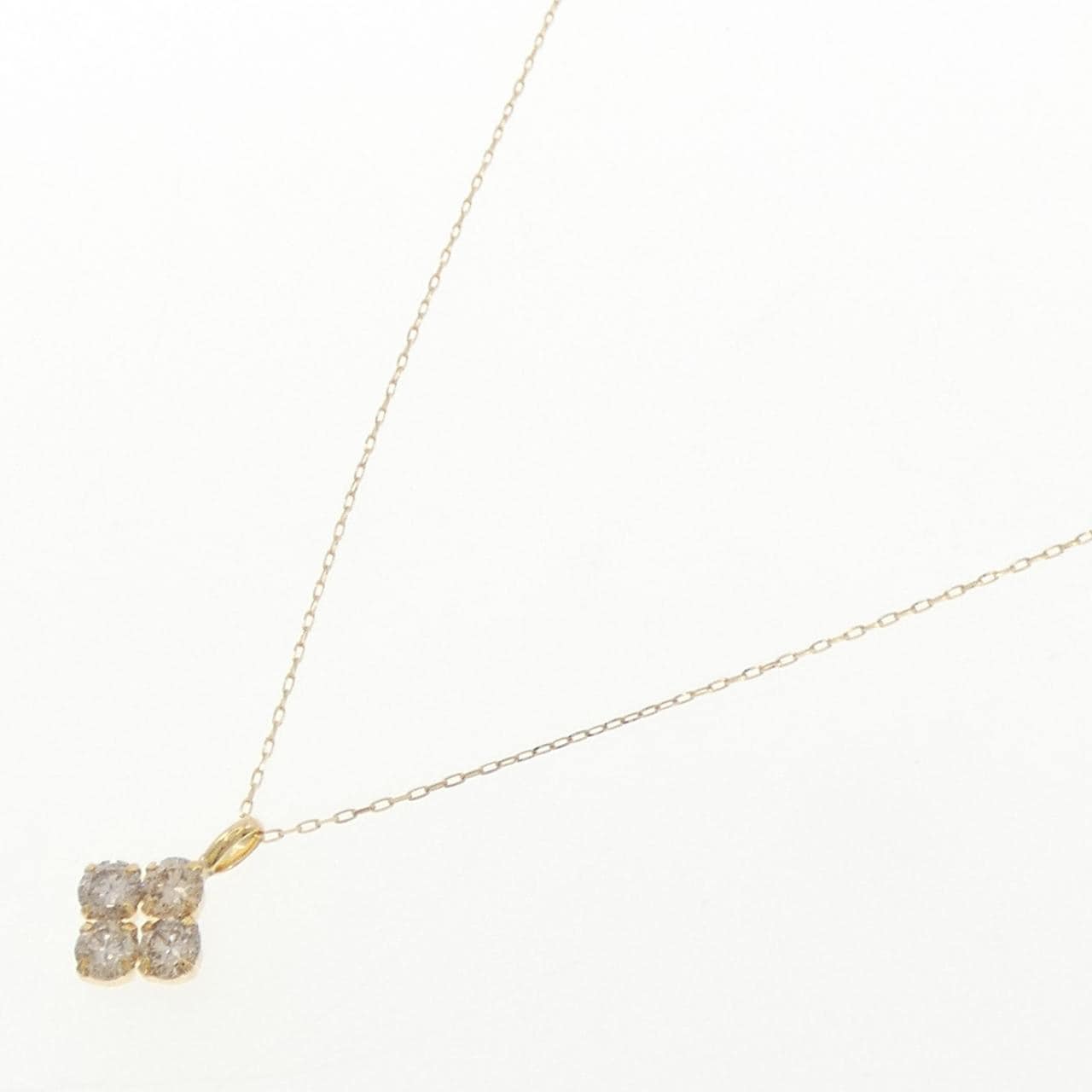 K18YG ダイヤモンド ネックレス 0.5CT