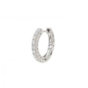 PT900 ダイヤモンド ピアス 0.35CT 片耳