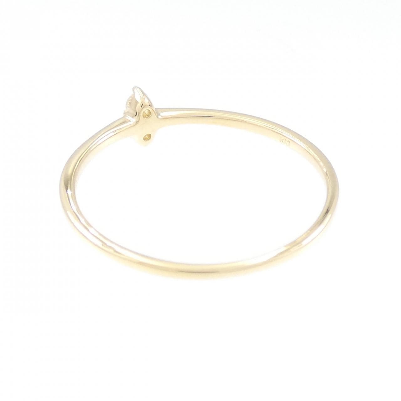 【リメイク】K18YG ダイヤモンド リング 0.06CT