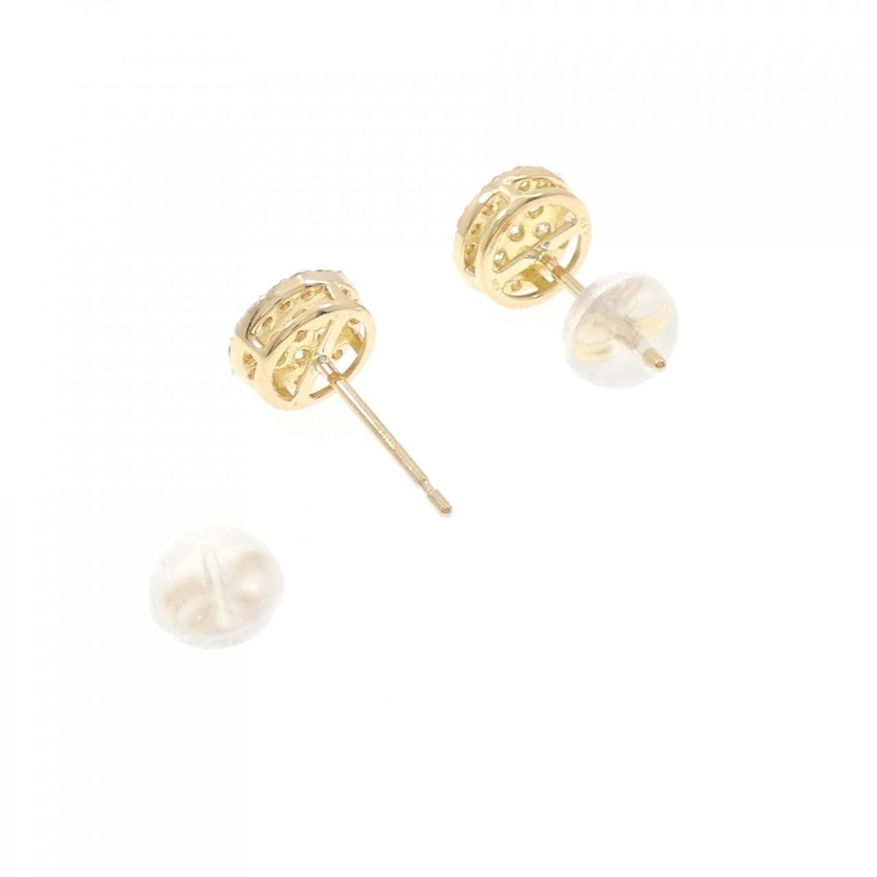 【リメイク】K18YG ダイヤモンド ピアス 0.30CT