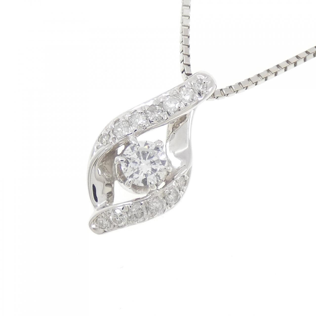 PT900/PT850 ダイヤモンド ネックレス 0.52CT