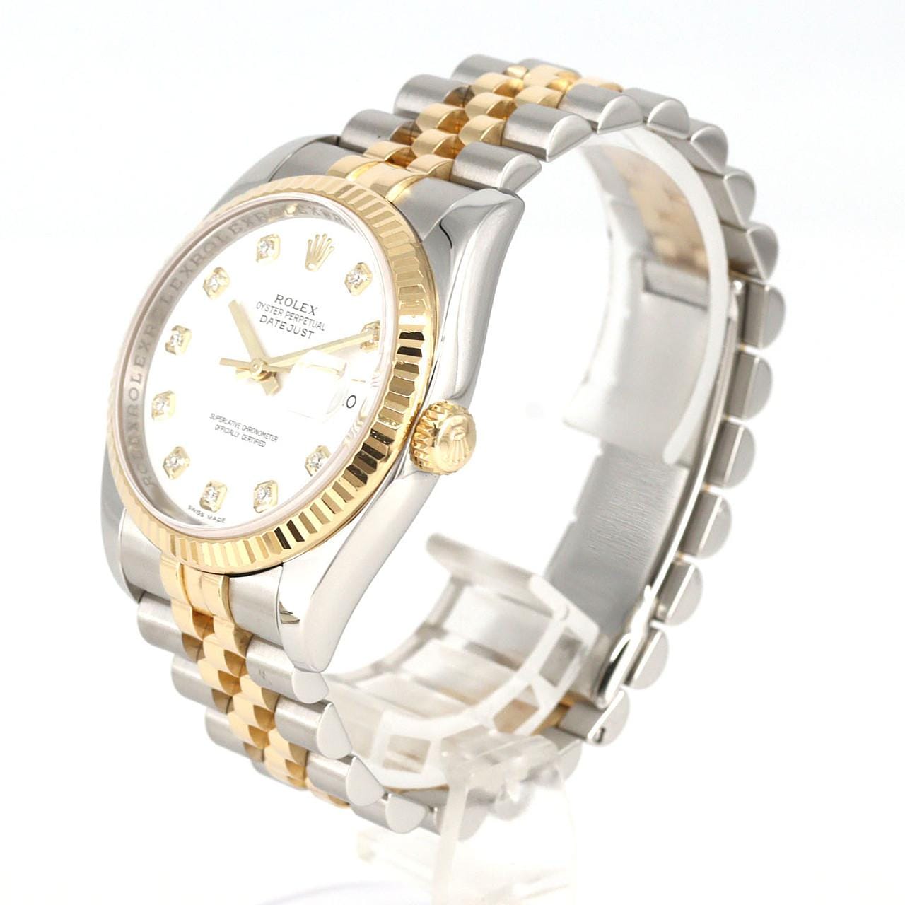 ロレックス デイトジャスト 116233G SSxYG 自動巻 V番