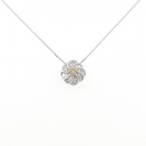 K18WG ダイヤモンド ネックレス