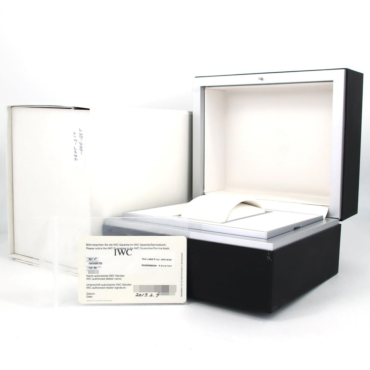IWC インヂュニアクロノ･ルドルフ･カラツィオラ" LIMITED" IW380702 SS 自動巻