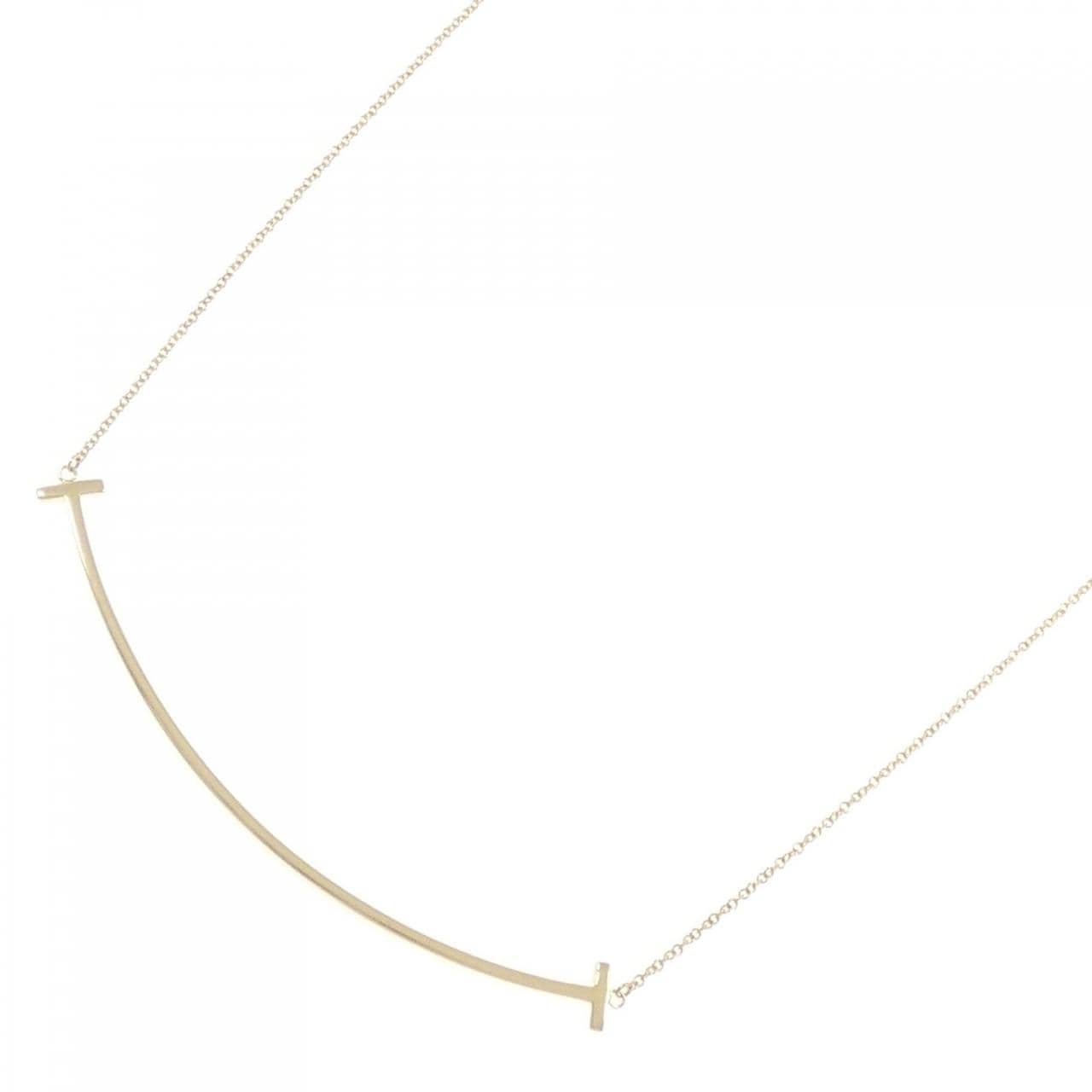 ティファニー Tスマイル ラージ ネックレス