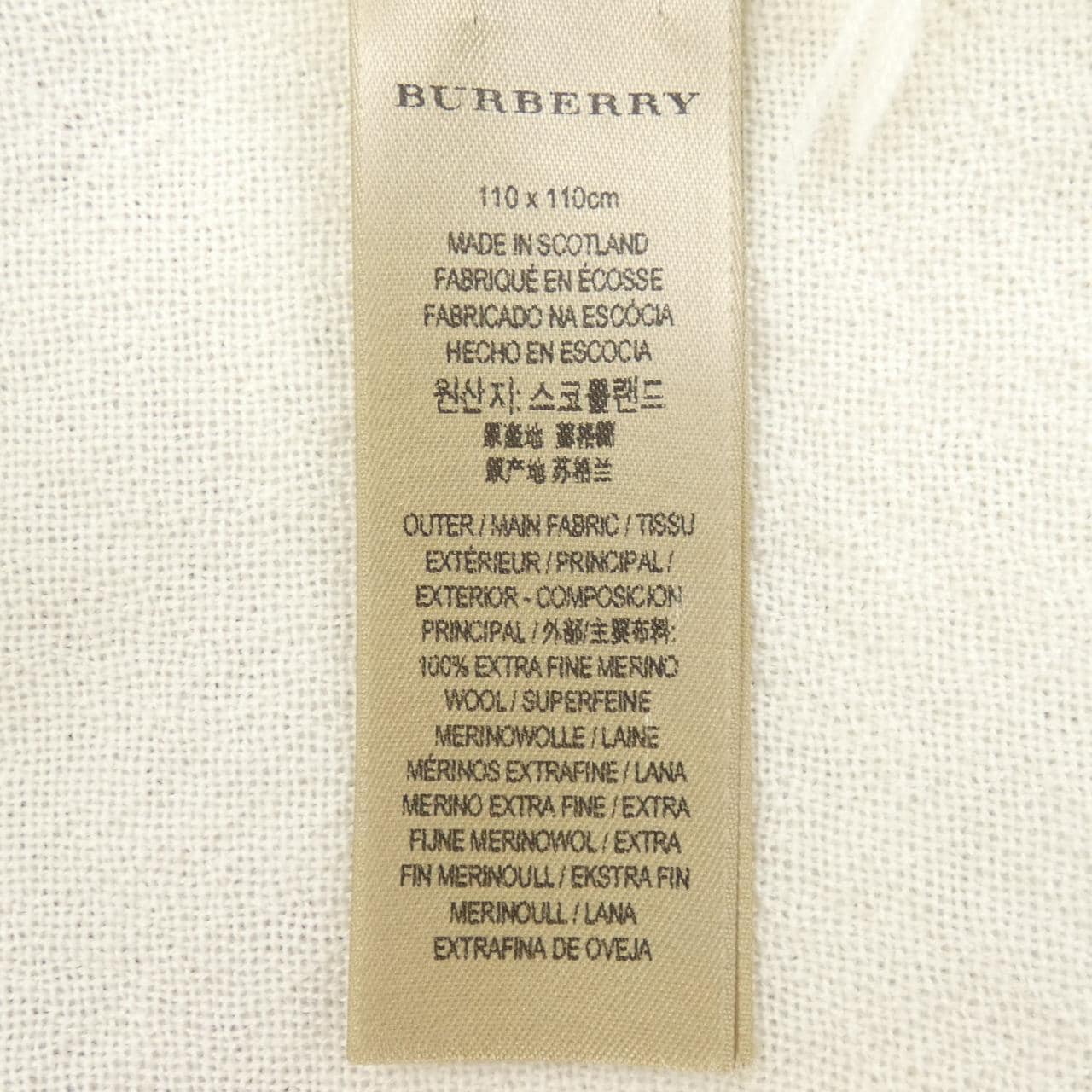 バーバリー BURBERRY 3843960 STOLE
