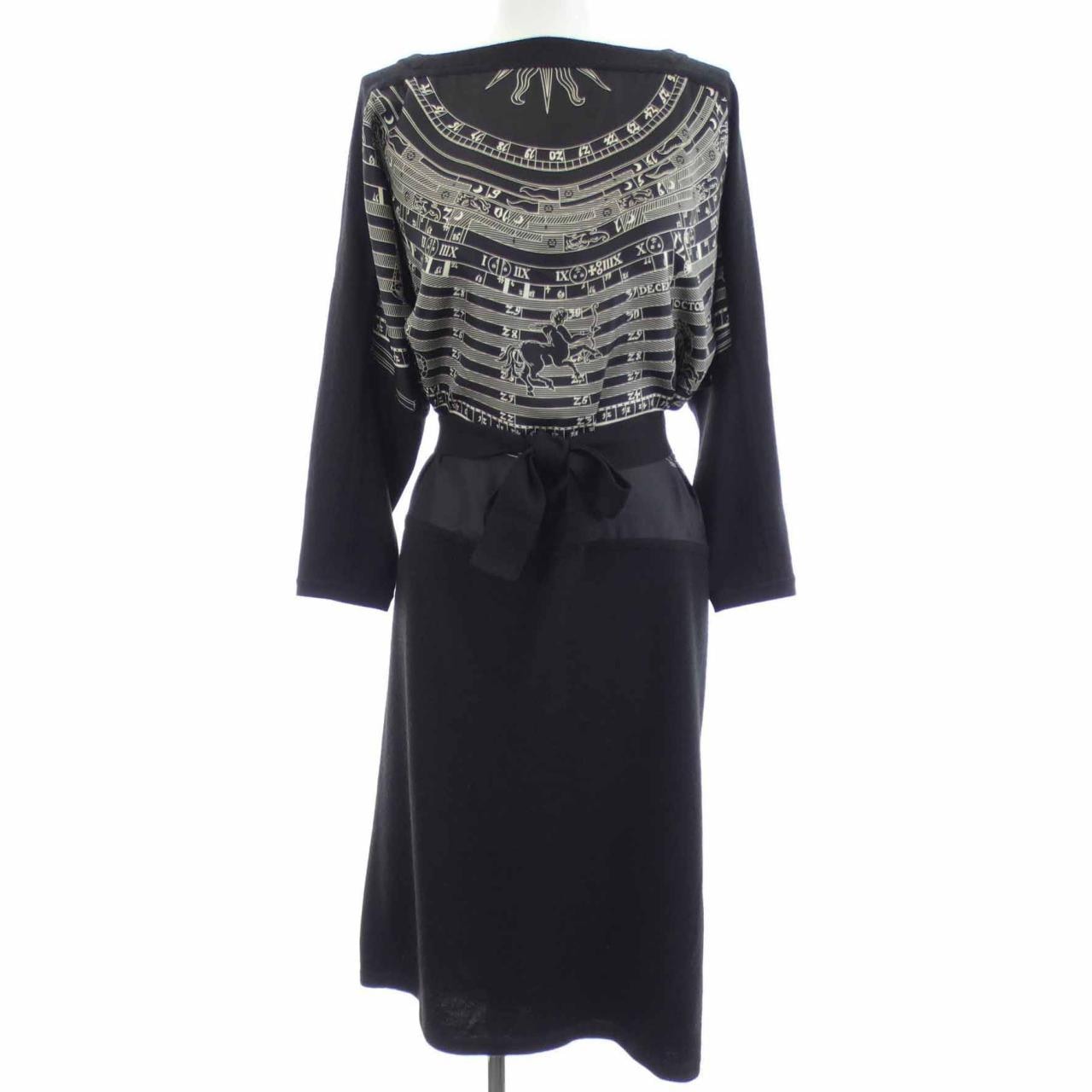 エルメス HERMES DIES ET HORE *96-7709 ツイルレーヌ. ワンピース