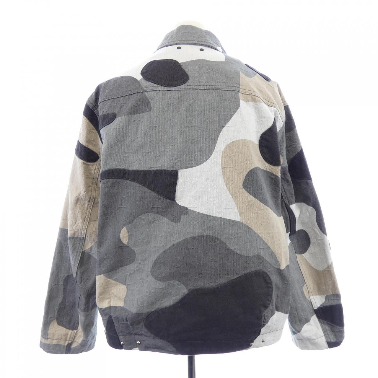 ルイヴィトン LOUIS VUITTON メイド トゥ オーダーパッチワークポートレートデニムジャケット HPA87WCKL ブルゾン