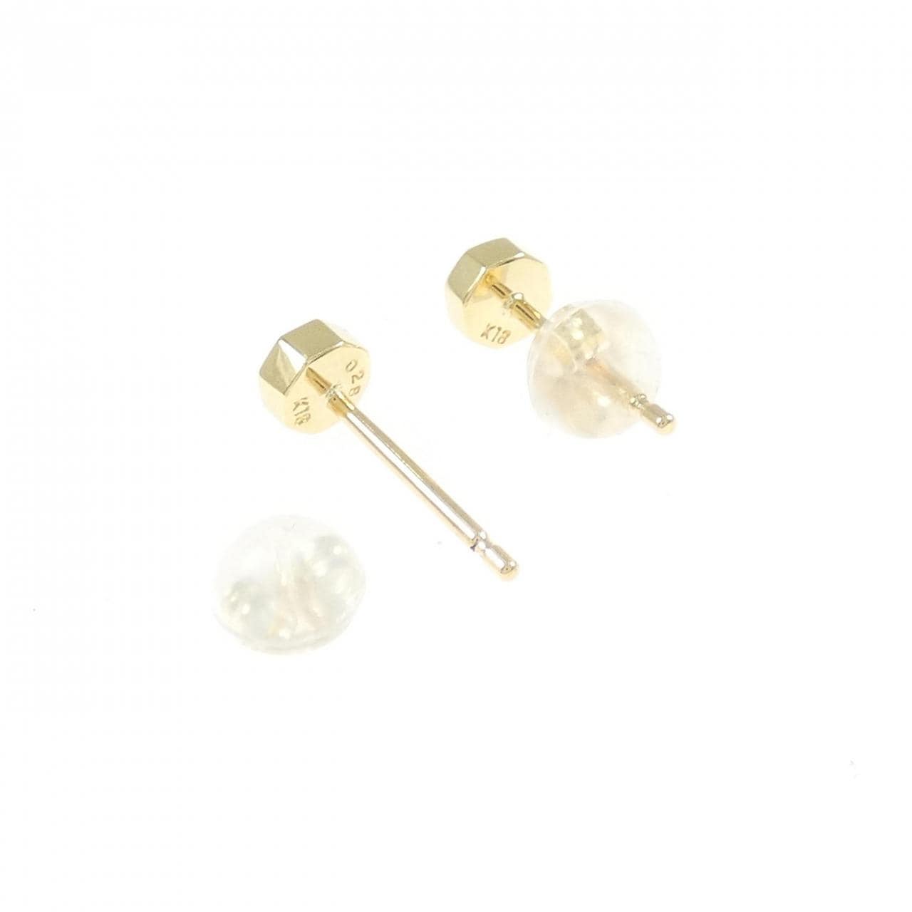 K18YG ダイヤモンド ピアス 0.28CT