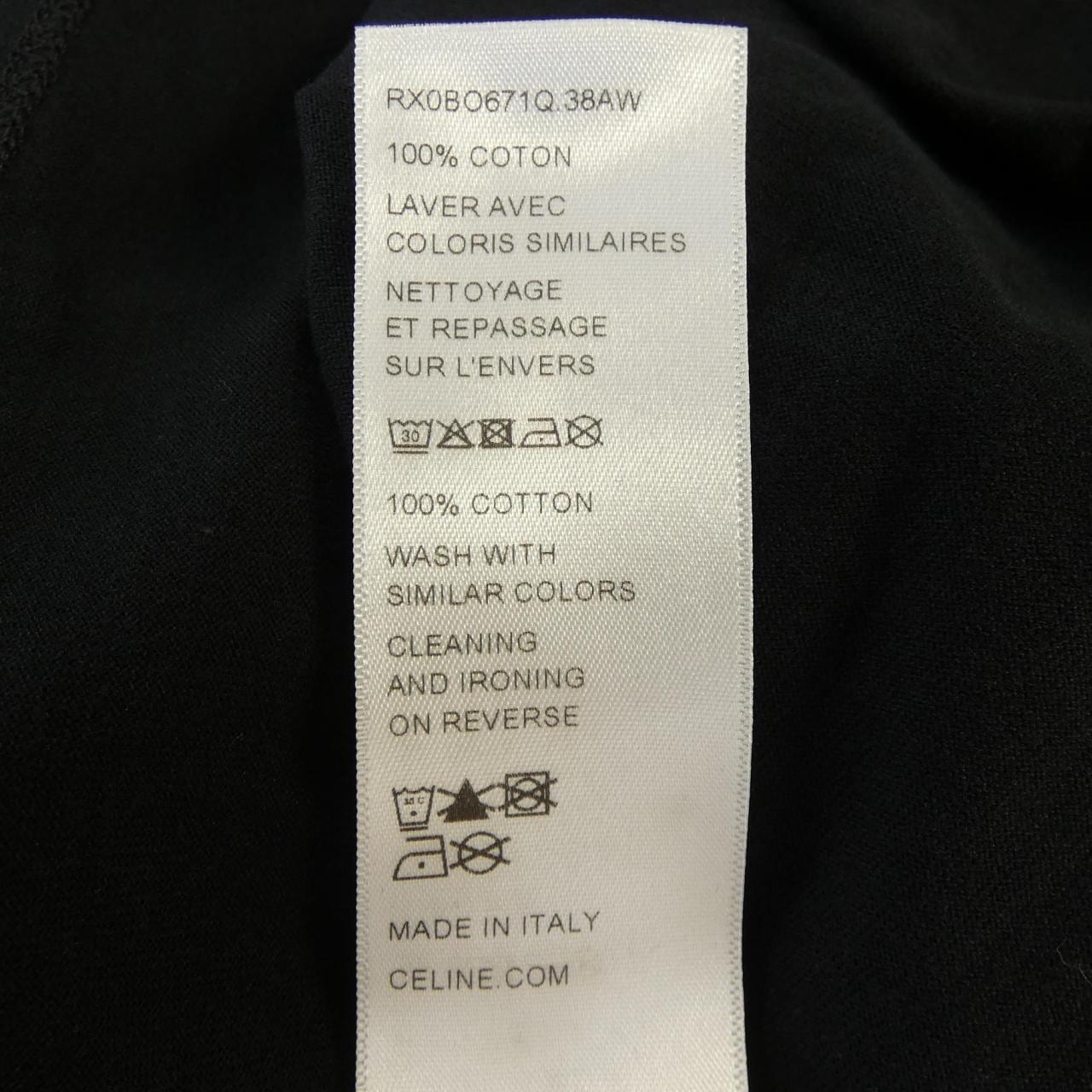 セリーヌ CELINE ルーズTシャツ RX0BO671Q Tシャツ
