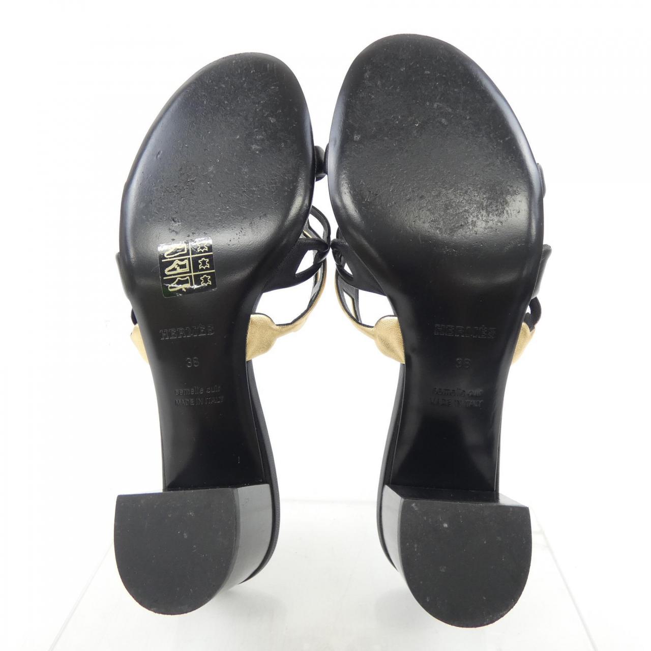 エルメス HERMES タンデム TANDEM シェーヌダンクル 192149Z サンダル