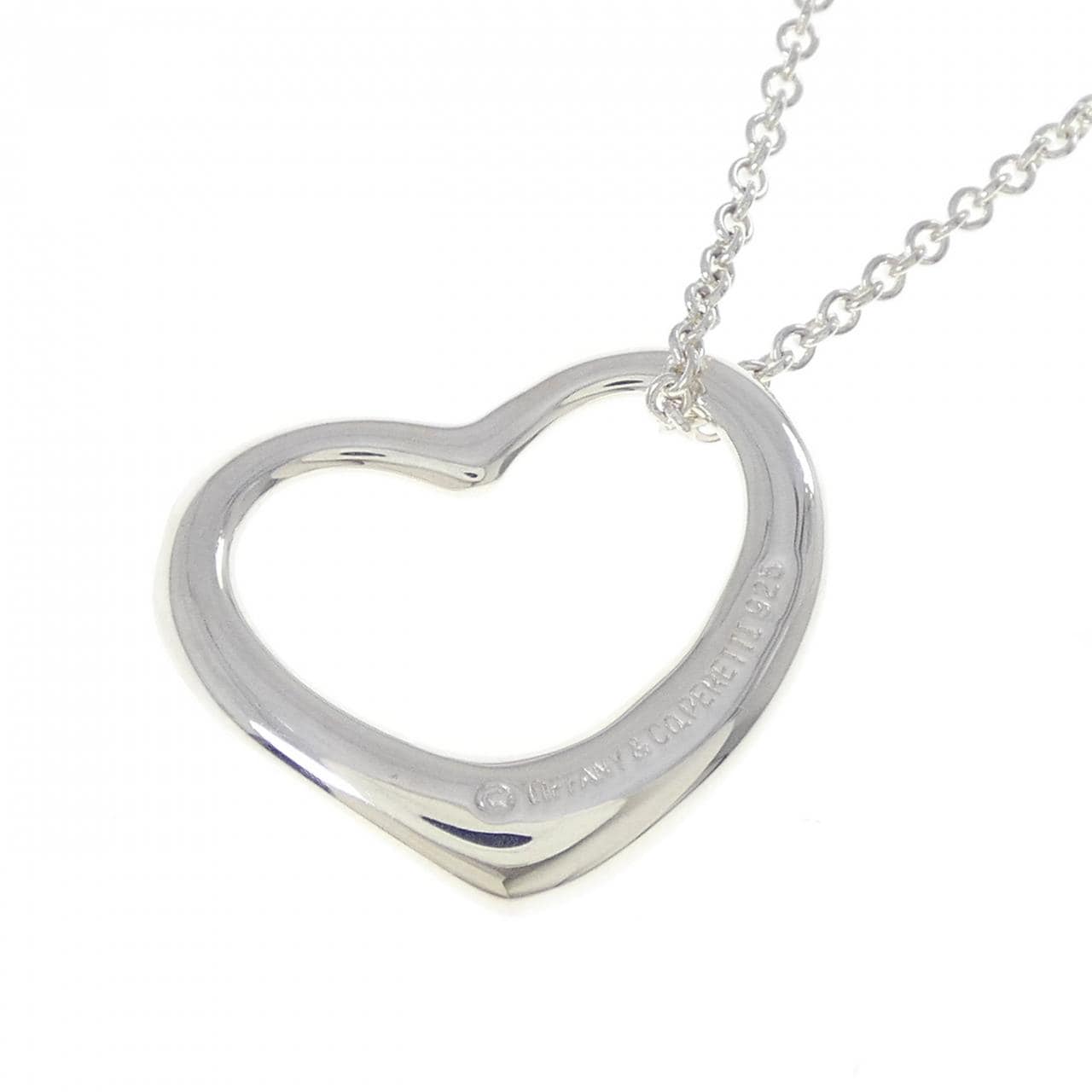 ティファニー オープンハート ネックレス