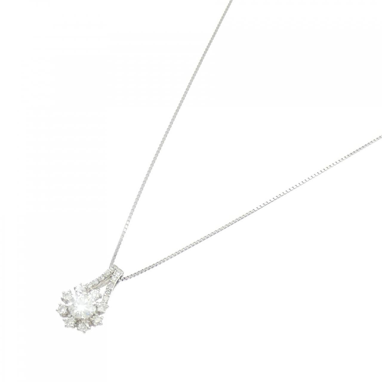 PT900/PT850 ダイヤモンド ネックレス 0.347CT D SI1 VG
