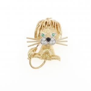 ヴァンクリーフ&アーペル リオン ブローチ