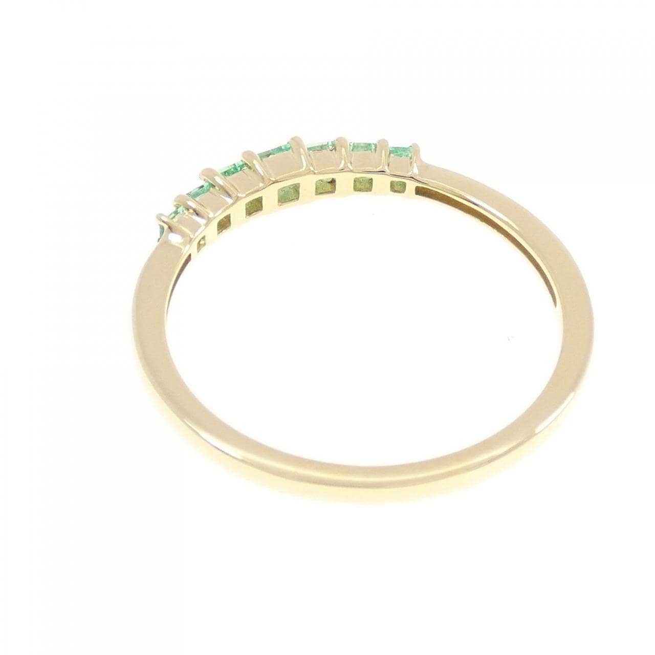 ジーエスティービー エメラルド リング 0.30CT