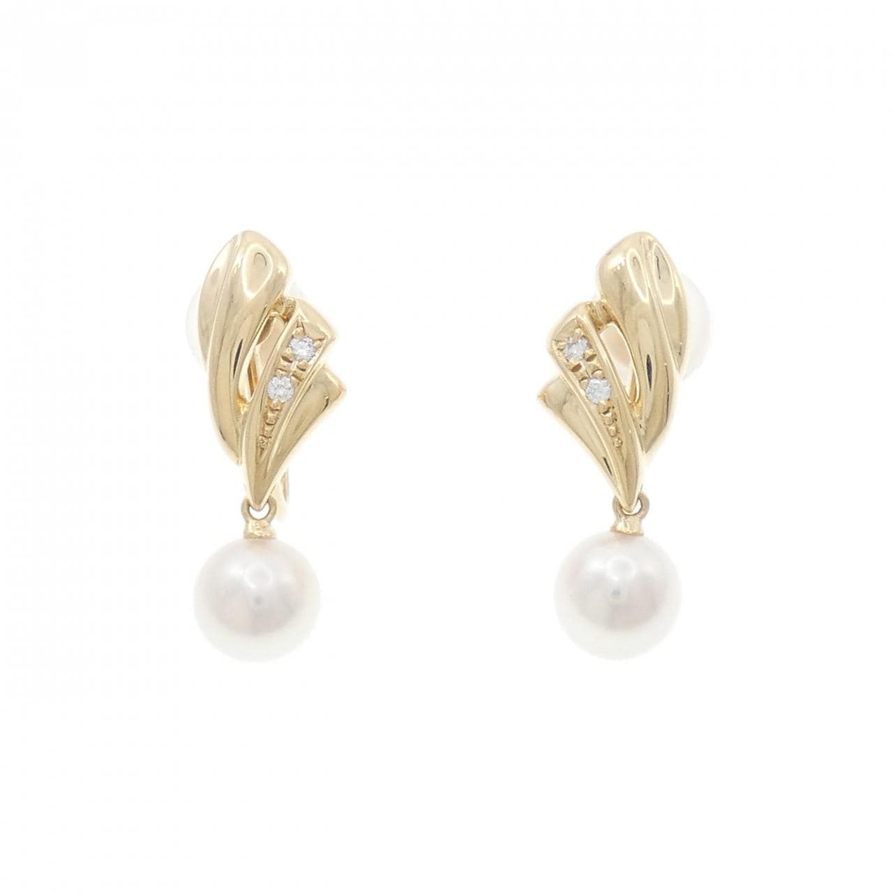 ポーラ アコヤパール イヤリング 7.1mm