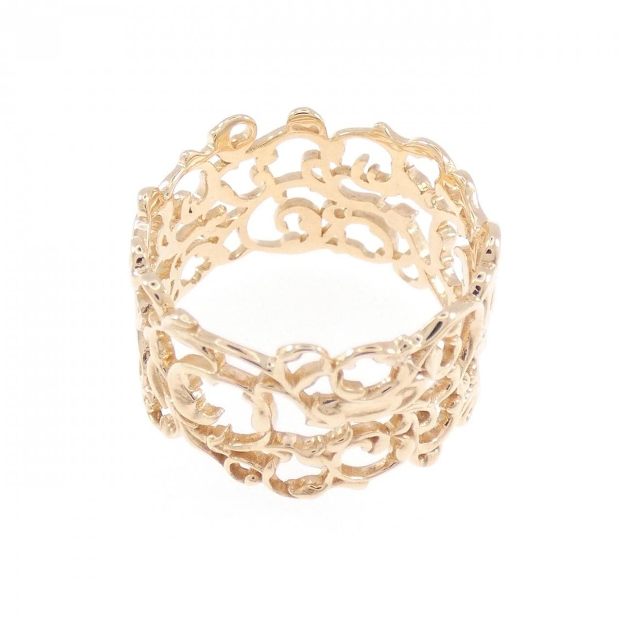 アガット K10YG リング