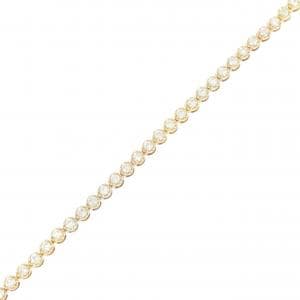 750スリーカラー ダイヤモンド ブレスレット 1.0CT