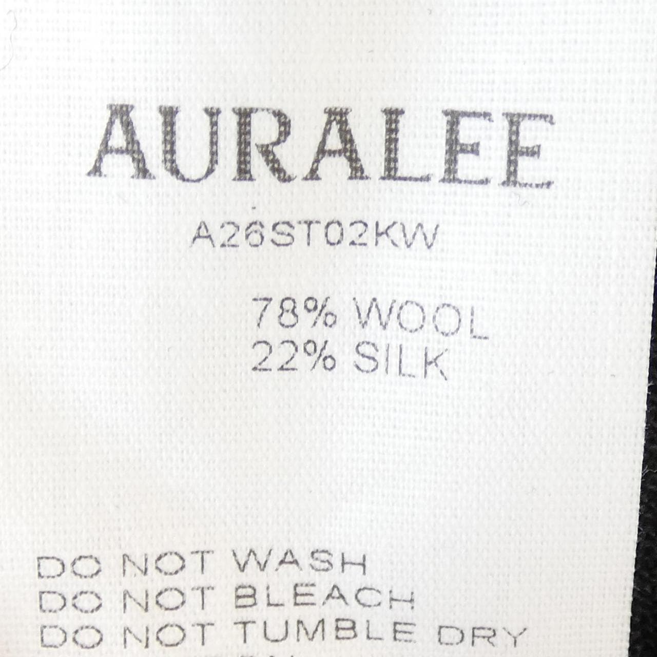 オーラリー AURALEE A26ST02KW トップス