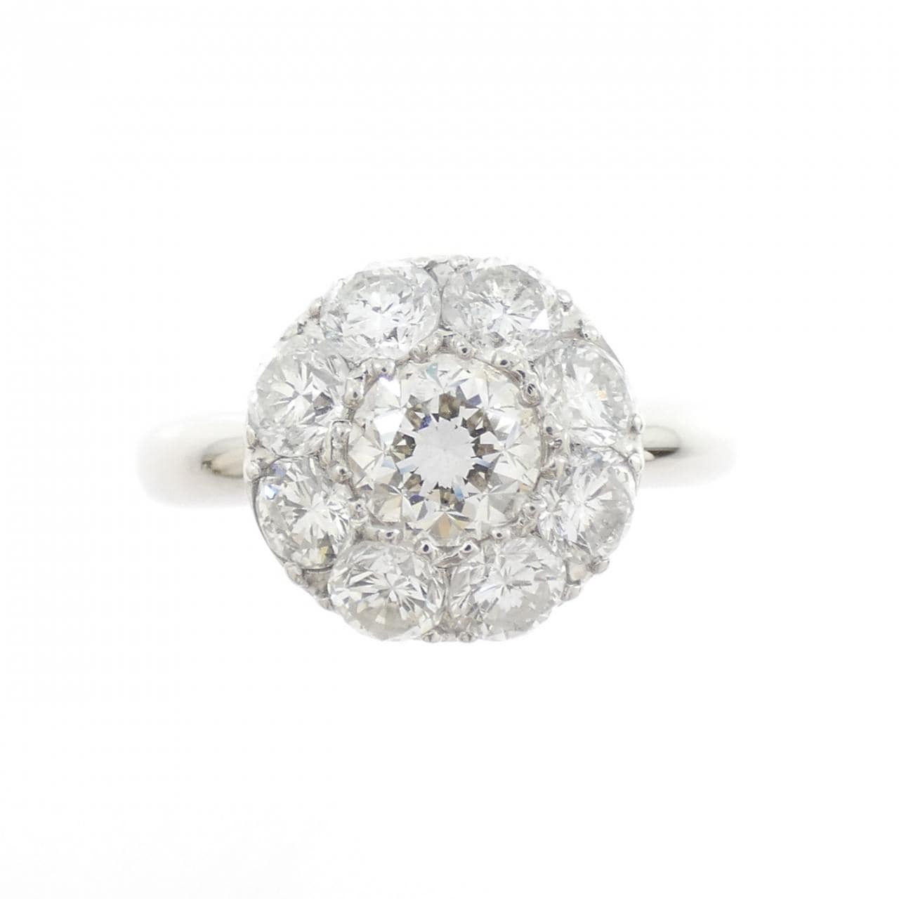 PT900 ダイヤモンド リング 2.04CT