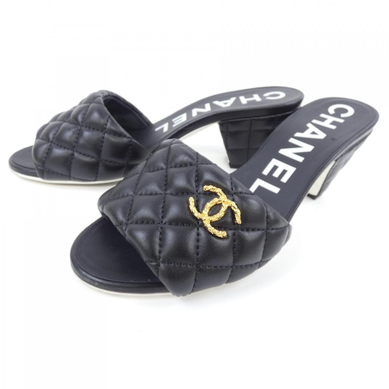 シャネル CHANEL ミュール MULES G38820X01000 サンダル