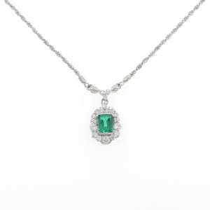 クレサンベール 合成石 ネックレス 0.53CT