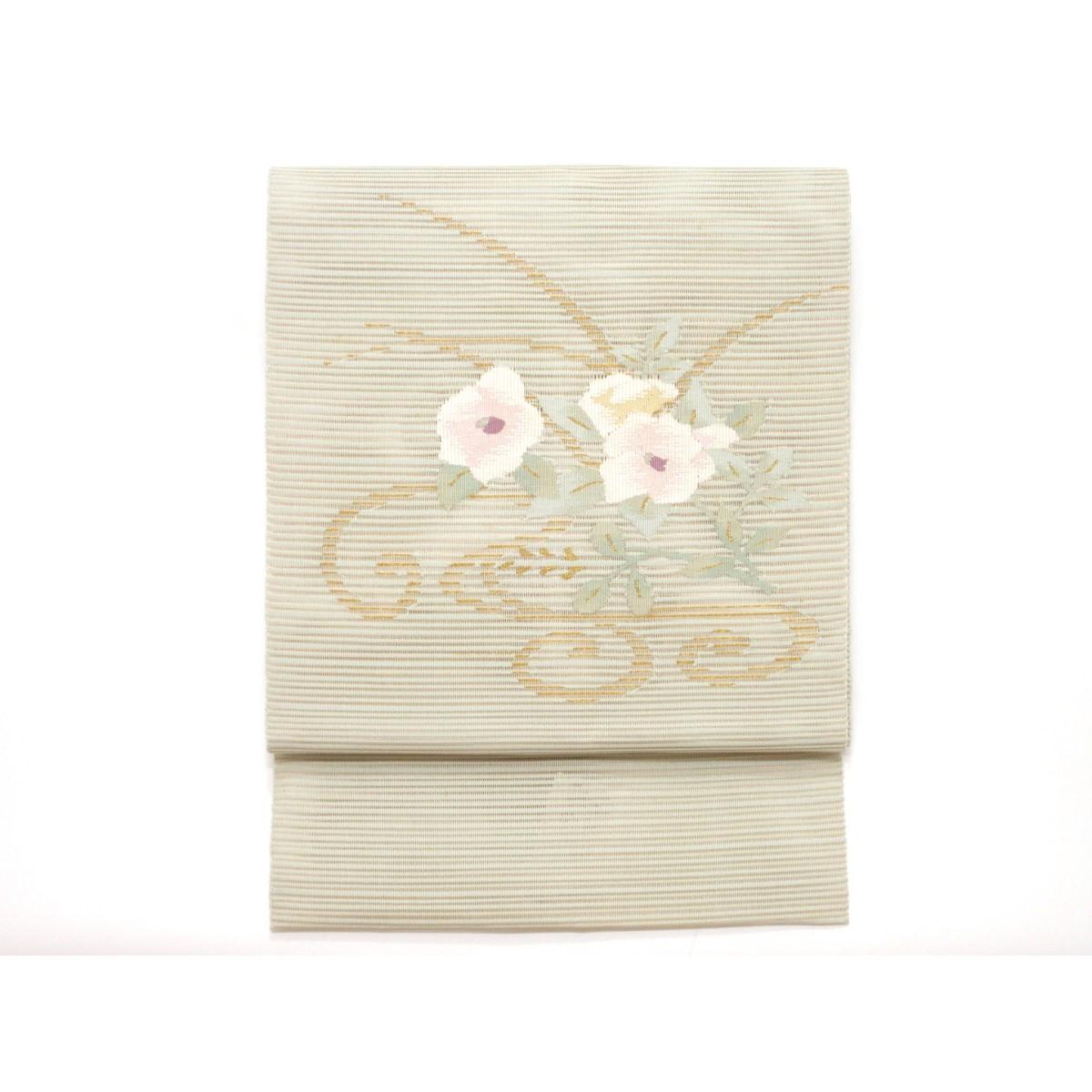 【未使用品】夏名古屋帯　絽綴織