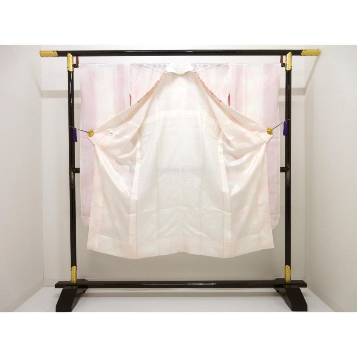 長襦袢　振袖　ボカシ染