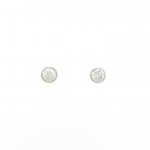 【リメイク】PT900/ST ダイヤモンド ピアス 0.213CT 0.248CT F SI1 Good