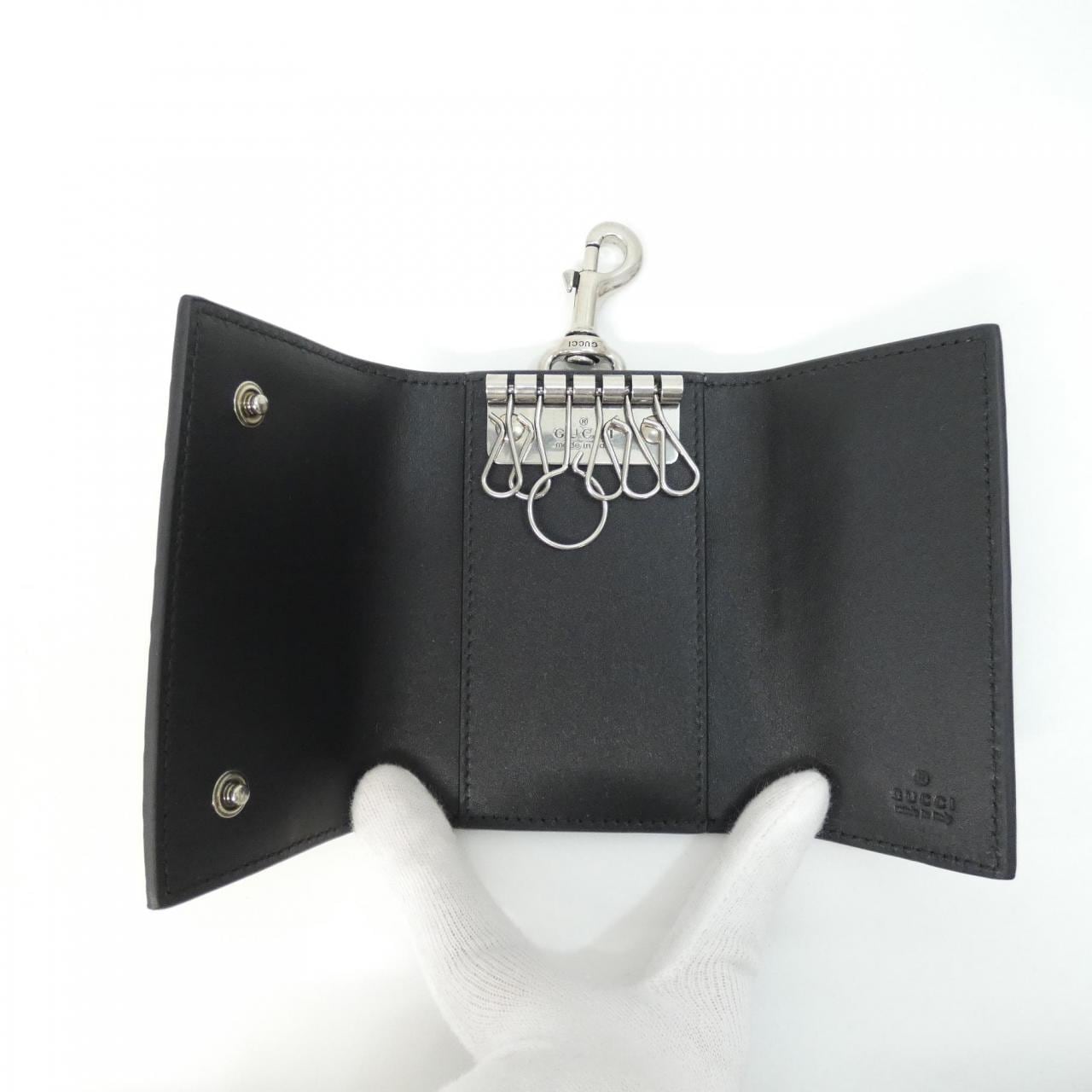 【新品】グッチ GG EMBLEM 850212 AAFDV キーケース