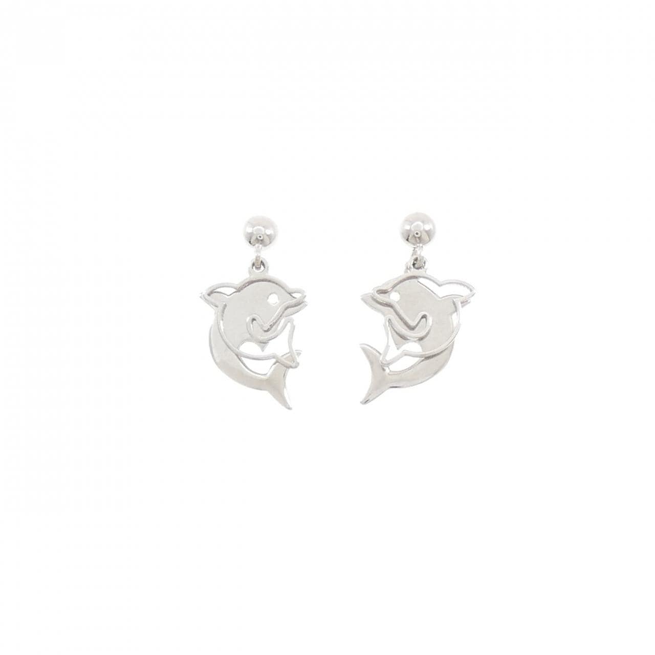 14KWG/K14WG ドルフィン ピアス