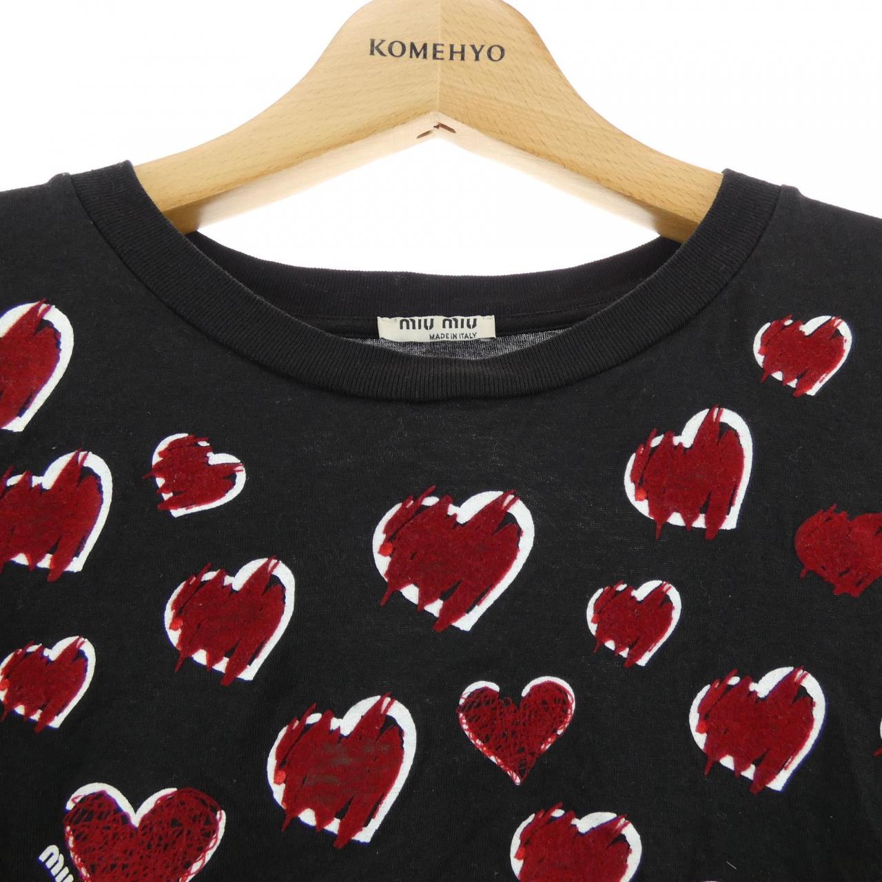 ミュウミュウ MIU MIU MJM 477 R142 Tシャツ