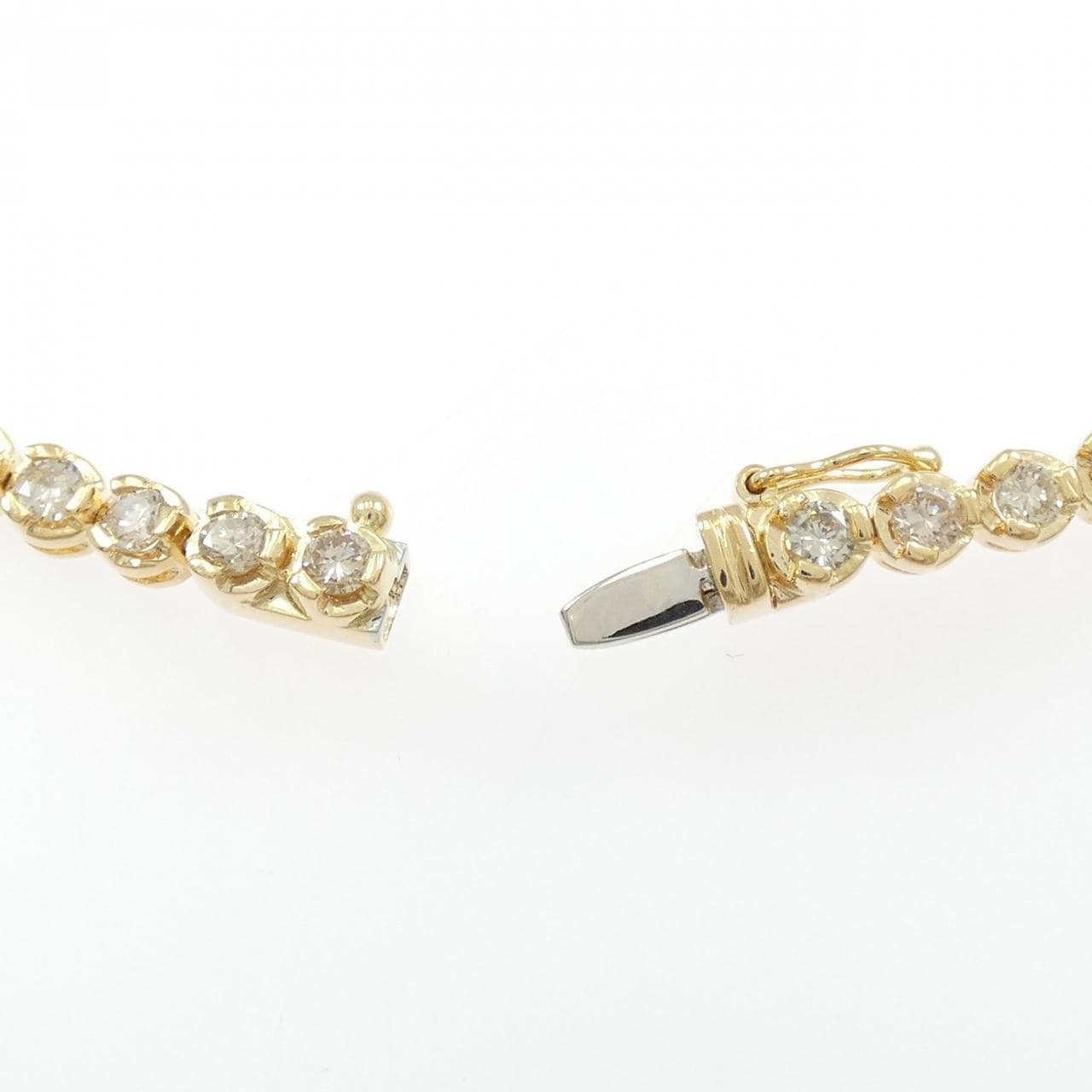 K18YG ダイヤモンド ブレスレット 3.00CT