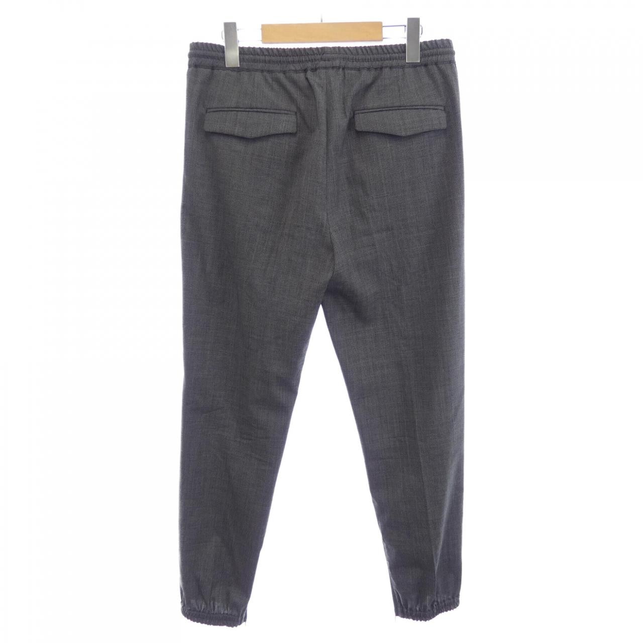 ディオール DIOR マイクロハウンドトゥースウールキャンバス 113C122A4994 パンツ