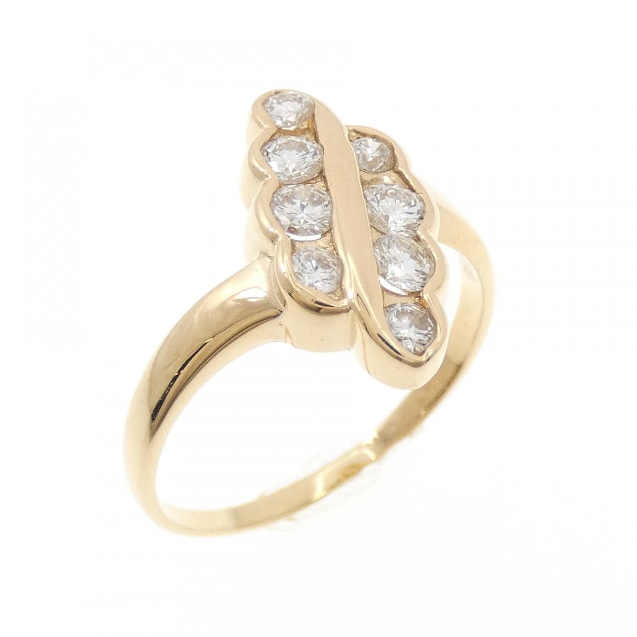 K18YG ダイヤモンド リング 0.50CT