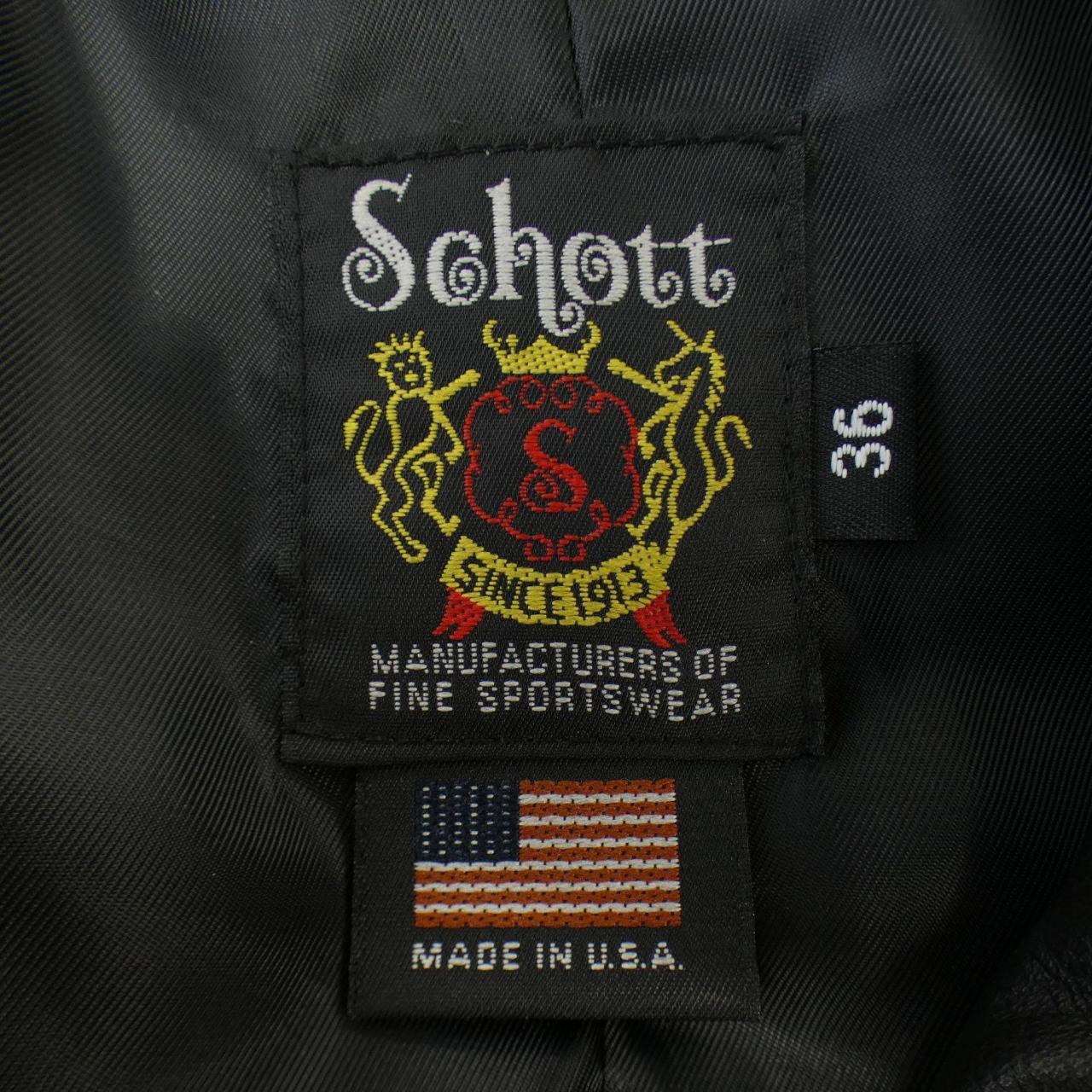 ショット SCHOTT レザーコート