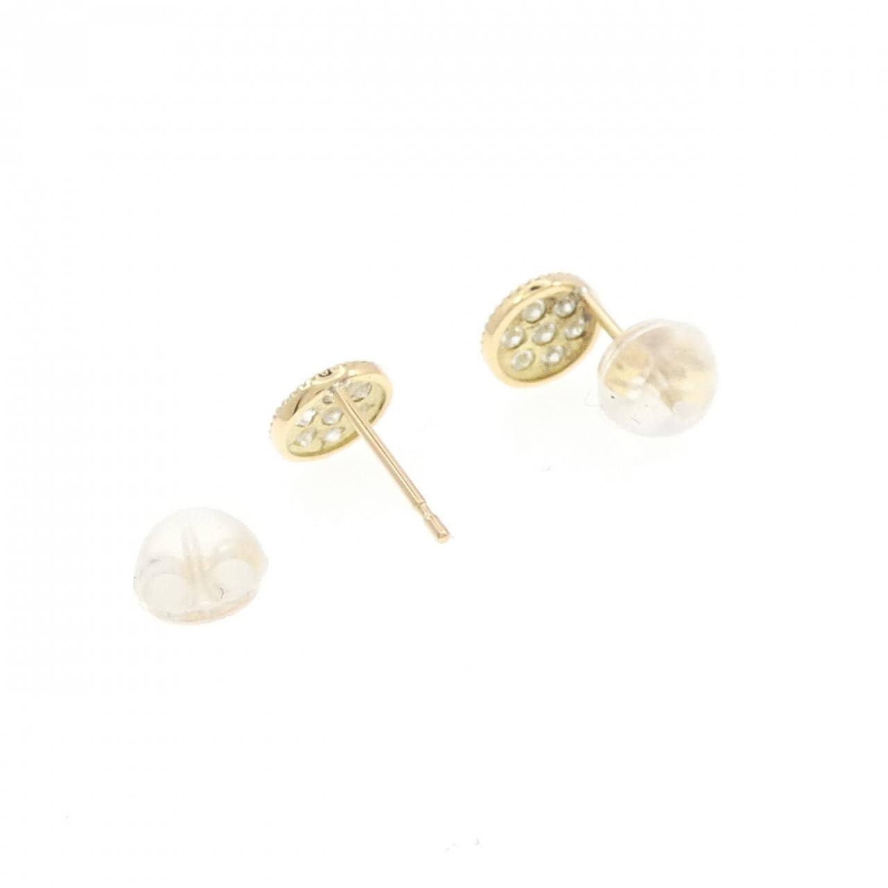 K18YG ダイヤモンド ピアス 0.2CT